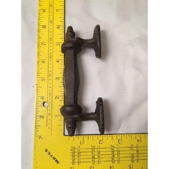Large Cast Iron 5 3/4" Door Handle Pull 0009 - Picture 3 of 12